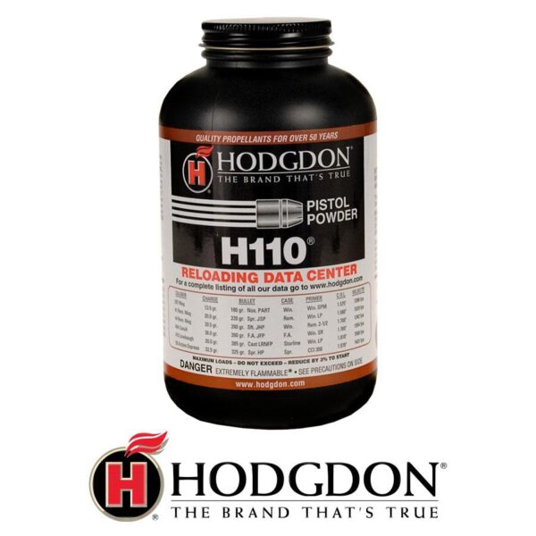Hodgdon H110 Spherical Shotshell & Handgun Powder 1 lb - Precision Shot Firearms