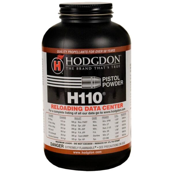 Hodgdon H110 Spherical Shotshell & Handgun Powder 1 lb - Precision Shot Firearms