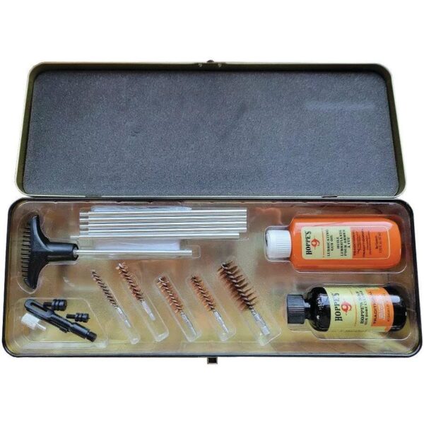 Hoppe's Universal Gun Cleaning Kit Tin without Mops - Precision Shot Firearms