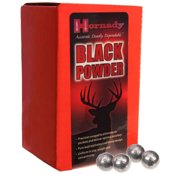 Hornady Lead Round Ball .45 cal .440" 100/ct - Precision Shot Firearms