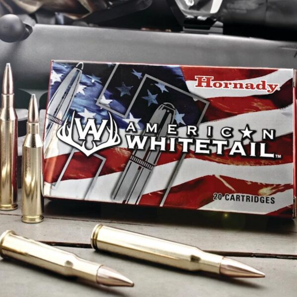 Hornady American Whitetail Rifle Ammunition 6.5 Creedmoor 129 gr. SP 2820 fps 20/ct - Precision Shot Firearms