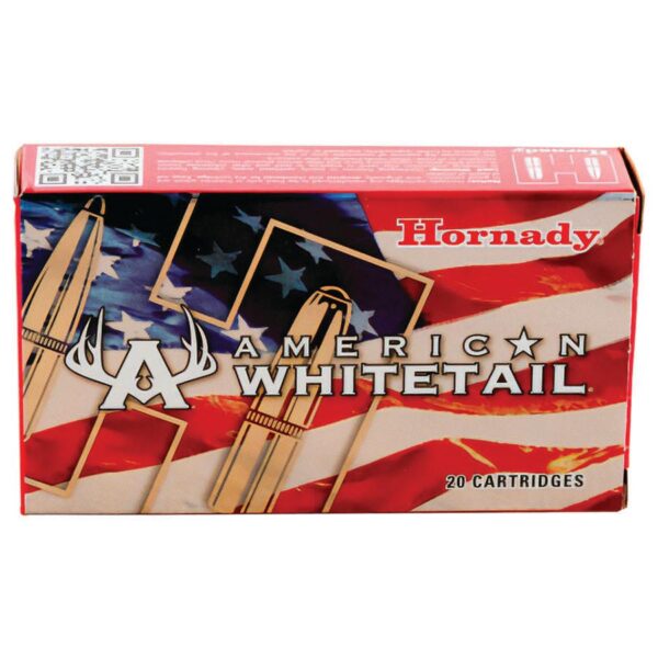 Hornady American Whitetail Rifle Ammunition 6.5 Creedmoor 129 gr. SP 2820 fps 20/ct - Precision Shot Firearms