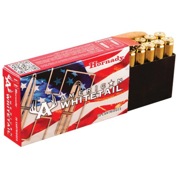 Hornady American Whitetail Rifle Ammunition 6.5 Creedmoor 129 gr. SP 2820 fps 20/ct - Precision Shot Firearms