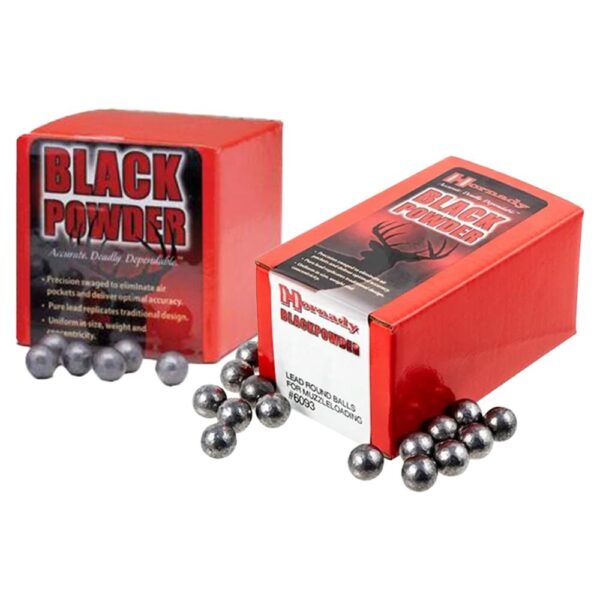 Hornady Lead Round Ball .44 cal .454" 100/ct - Precision Shot Firearms