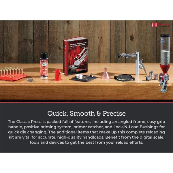 Hornady Lock-N-Load Classic Kit with Case Prep Duo - Precision Shot Firearms