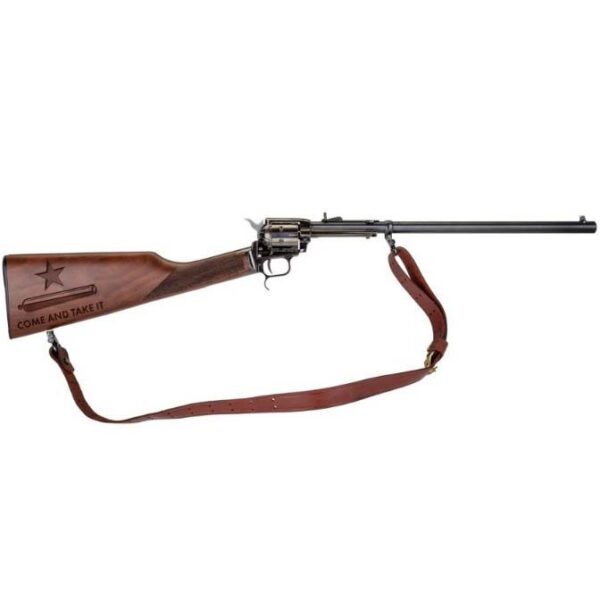 Heritage "Come and Take It" Rough Rider Rancher .22LR 6rd Capacity 16" Barrel Case Hardend Wood Stock Buckhorn Sights Sling - Precision Shot Firearms