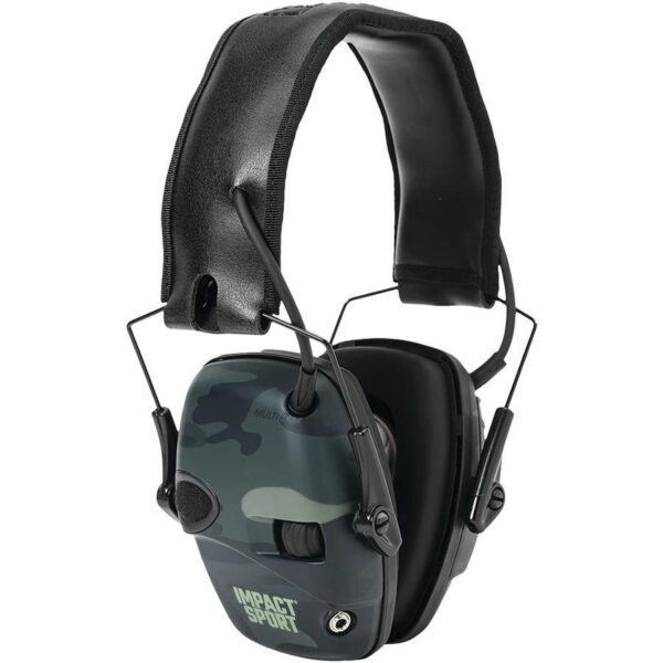 Impact Sport Electronic Earmuff NRR 22db Multi-Cam Black - Howard Leight by Honeywell - Precision Shot Firearms