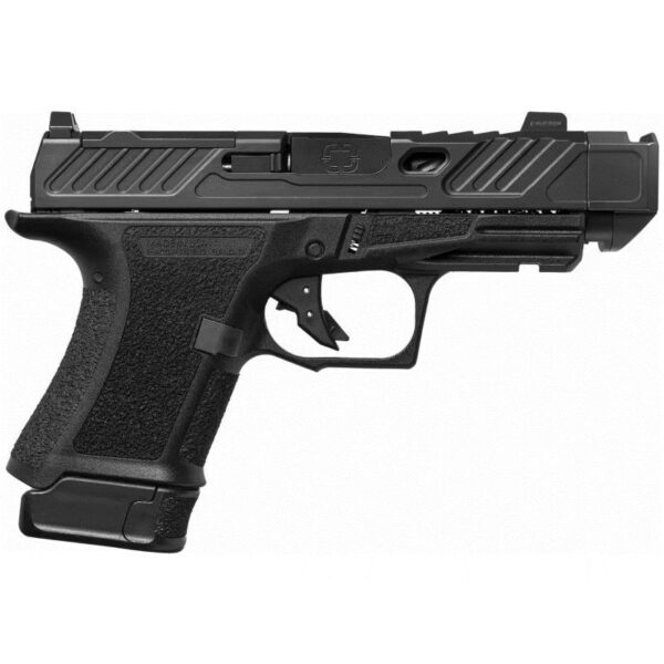 Shadow Systems CR920P Elite Slide Cut Handgun 9mm Luger 13rd Magazine 3.41" Barrel Spiral Comp Black Frame - Precision Shot Firearms