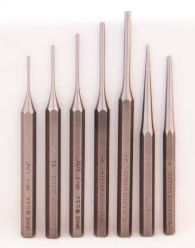 Grace USA Gun Care Steel Punch Set - Precision Shot Firearms