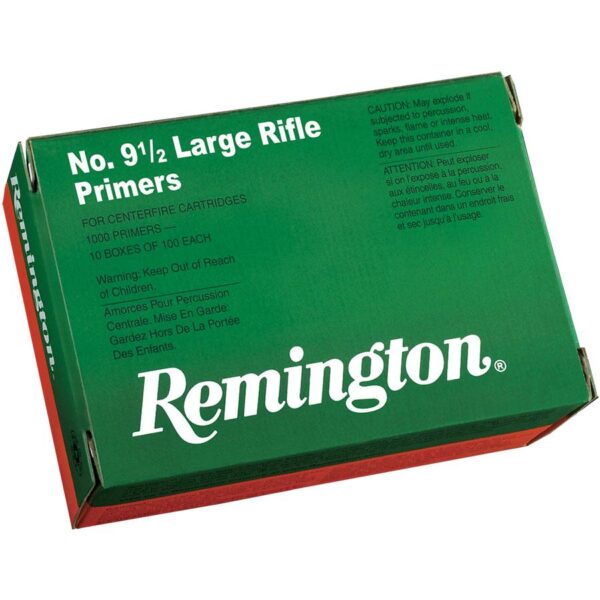 Remington Centerfire Primers-9-1/2 Large Rifle 1000/ct - Precision Shot Firearms
