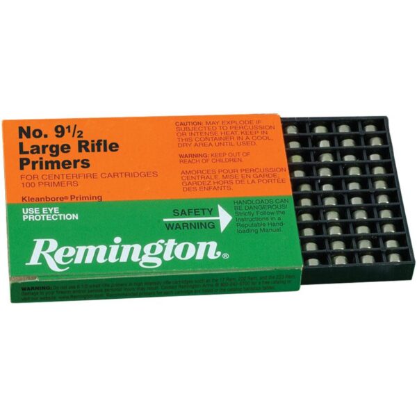 Remington Centerfire Primers-9-1/2 Large Rifle 1000/ct - Precision Shot Firearms