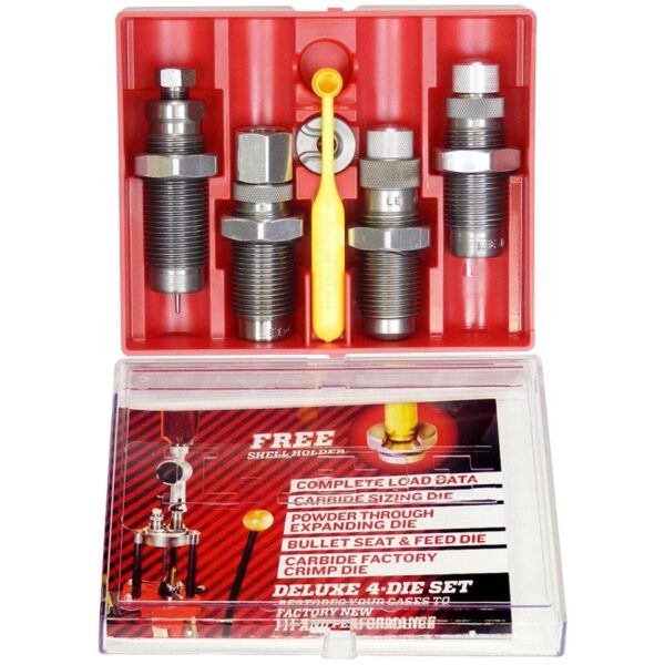 Lee Carbide Deluxe Pistol 4-Die Set .38 Spl /.357 Mag - Precision Shot Firearms