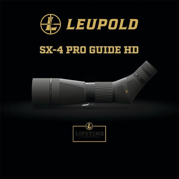 Leupold SX-4 Pro Guide Spotting Scope 20-60x85mm HD Angled - Precision Shot Firearms