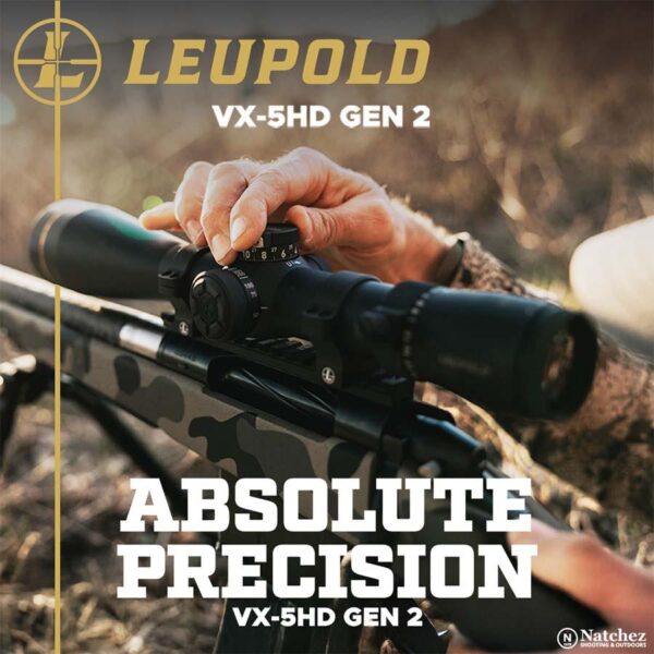 Leupold VX-5HD Gen 2 Rifle Scope 1-5x24 (30mm) Metric Illum. FireDot 4 Fine - Precision Shot Firearms