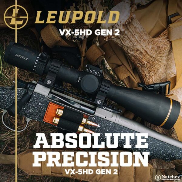 Leupold VX-5HD Gen 2 Rifle Scope 1-5x24 (30mm) Metric Illum. FireDot 4 Fine - Precision Shot Firearms