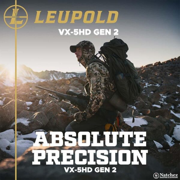Leupold VX-5HD Gen 2 Rifle Scope 1-5x24 (30mm) Metric Illum. FireDot 4 Fine - Precision Shot Firearms