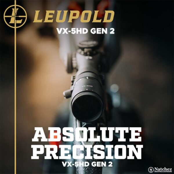 Leupold VX-5HD Gen 2 Rifle Scope 1-5x24 (30mm) Metric Illum. FireDot 4 Fine - Precision Shot Firearms