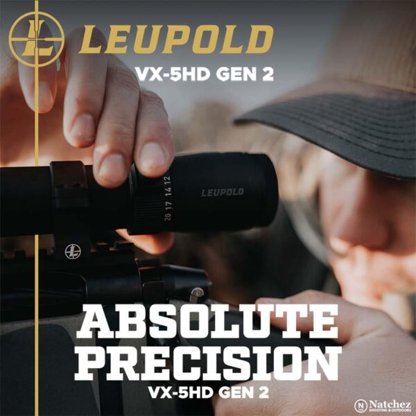 Leupold VX-5HD Gen 2 Rifle Scope 1-5x24 (30mm) Metric Illum. FireDot 4 Fine - Precision Shot Firearms
