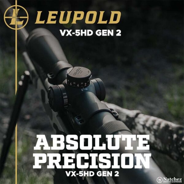 Leupold VX-5HD Gen 2 Rifle Scope 1-5x24 (30mm) Metric Illum. FireDot 4 Fine - Precision Shot Firearms