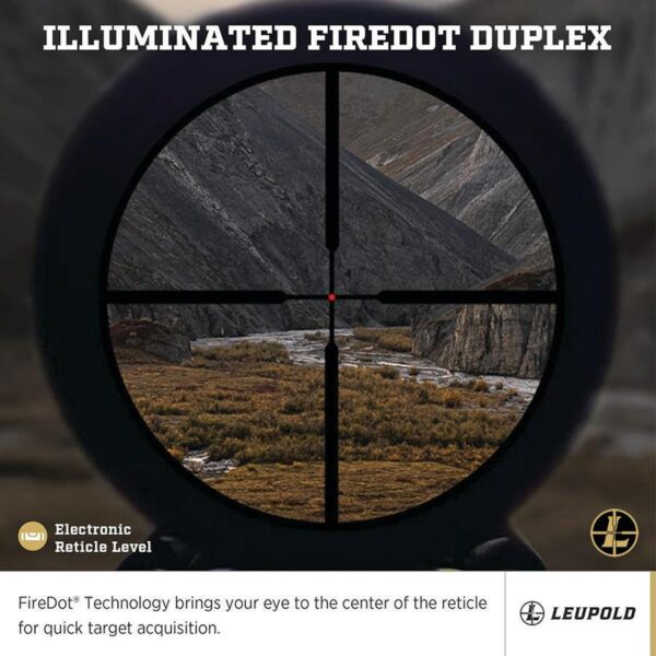 Leupold VX-6HD Rifle Scope 3-18x44mm 30mm SFP T-MOA Illum. Matte Black - Precision Shot Firearms