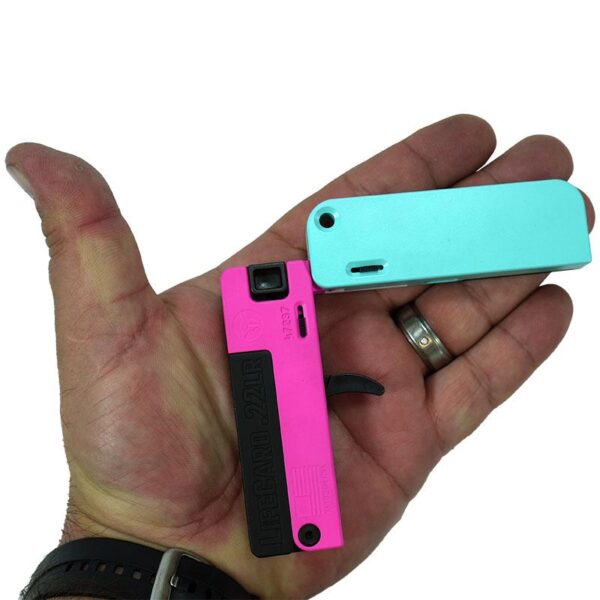LifeCard Handgun .22 LR Single Shot 2.5" Barrel Confetti - Precision Shot Firearms