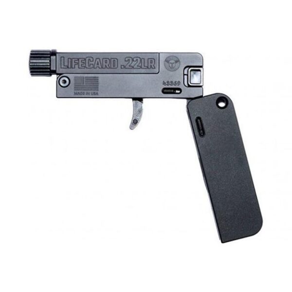 Trailblazer Firearms LC1-PT Lifecard .22LR Single Shot 2.5" Threaded Barrel Black Polymer Grip - Precision Shot Firearms
