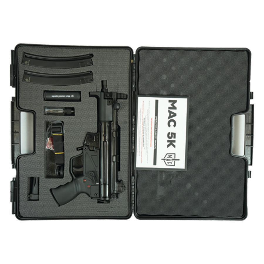 SDS MAC 5K w/Franklin Armory Binary Trigger Pistol 9mm Luger 30rd Magazines(2) 5.8" Barrel - Precision Shot Firearms