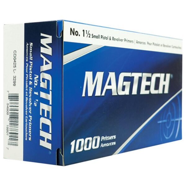 Magtech Small Pistol Primer 1½ NATO - 1000/ct - Precision Shot Firearms