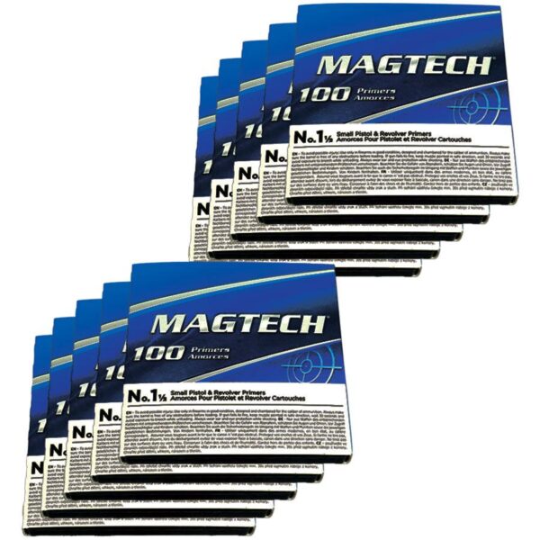Magtech Small Pistol Primer 1½ NATO - 1000/ct - Precision Shot Firearms
