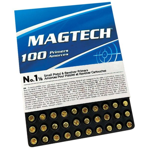 Magtech Small Pistol Primer 1½ NATO - 1000/ct - Precision Shot Firearms