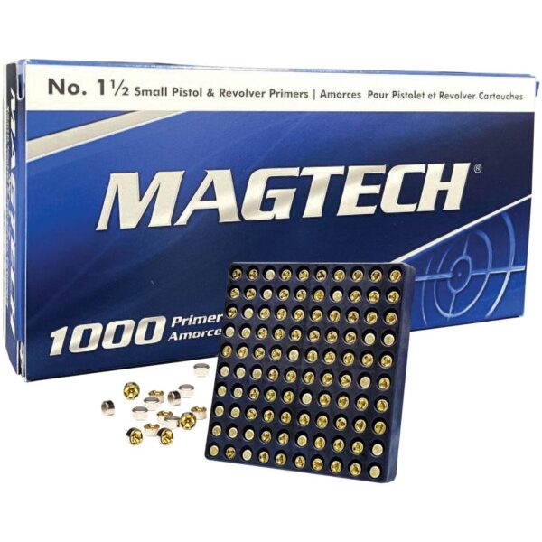 Magtech Small Pistol Primer 1½ NATO - 1000/ct - Precision Shot Firearms