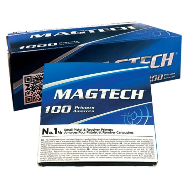 Magtech Small Pistol Primer 1½ NATO - 1000/ct - Precision Shot Firearms