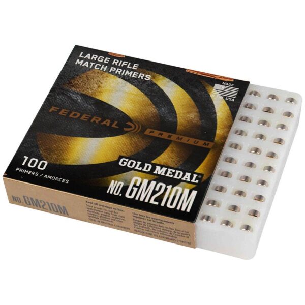 Federal Premium Gold Medal Centerfire Primers-Large Rifle Match - Precision Shot Firearms