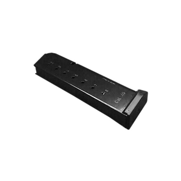 Mec-Gar 1911 Magazine .45 ACP 2nd Amendment Engraved Blued Steel 8/rd - Precision Shot Firearms