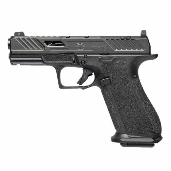 Shadow Systems XR920 Elite Optic Cut Handgun 9mm Luger 10rd Magazine 4" Black Barrel Black Grip CA Compliant - Precision Shot Firearms