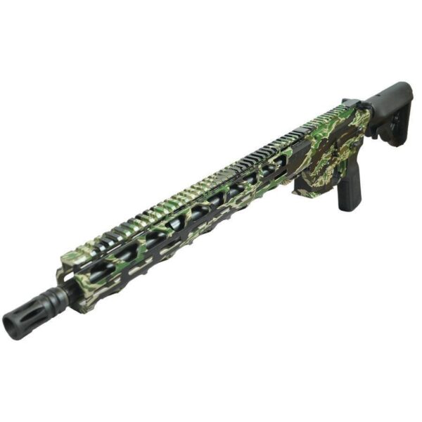 Radical Firearms "Tiger Camo" Mil-Spec NATO Rifle 5.56mm 30rd Magazine(30) 16" Barrel Adjustable Stock - Precision Shot Firearms