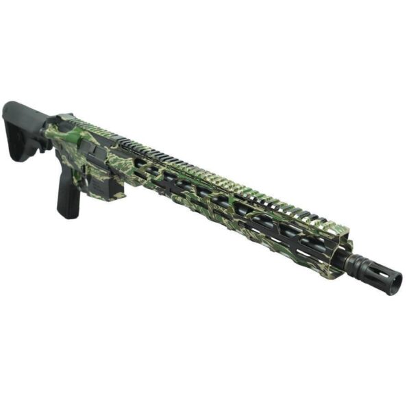Radical Firearms "Tiger Camo" Mil-Spec NATO Rifle 5.56mm 30rd Magazine(30) 16" Barrel Adjustable Stock - Precision Shot Firearms