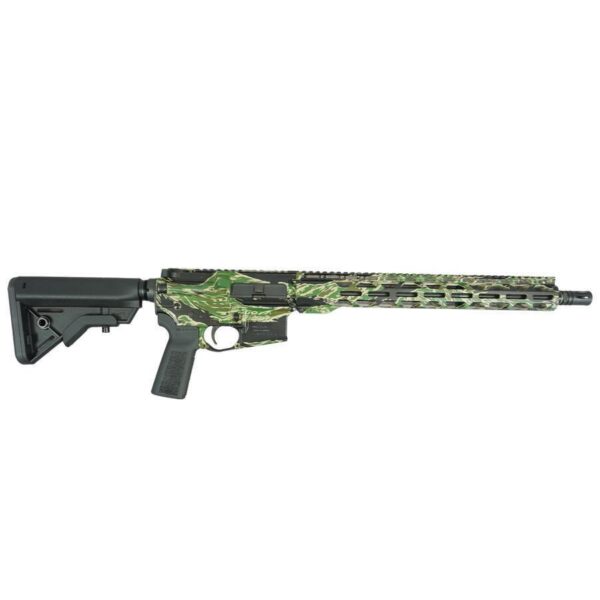 Radical Firearms "Tiger Camo" Mil-Spec NATO Rifle 5.56mm 30rd Magazine(30) 16" Barrel Adjustable Stock - Precision Shot Firearms