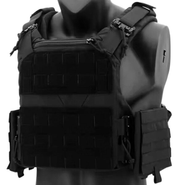 MKS Full Forge Gear Plate Carrier Shelter Black - Precision Shot Firearms