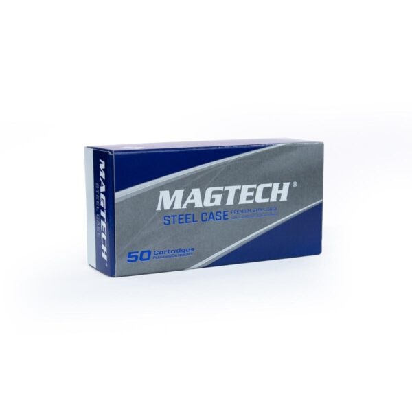 Magtech Steel Case (Zinc-Plated) Handgun Ammunition 9mm Luger 115 gr. FMJ 1135 fps 50/ct - Precision Shot Firearms