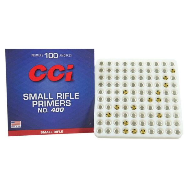 CCI Standard Primers #400 Small Rifle - 1000/ct - Precision Shot Firearms