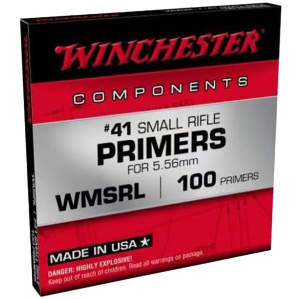 Winchester #41 WMSRL Primers for 5.56 | AR-15 Primers 1000/ct - Precision Shot Firearms
