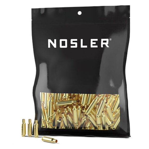 Nosler Unprimed Unprepped Brass Rifle Cartridge Cases .204 Ruger 250/ct (BULK) - Precision Shot Firearms