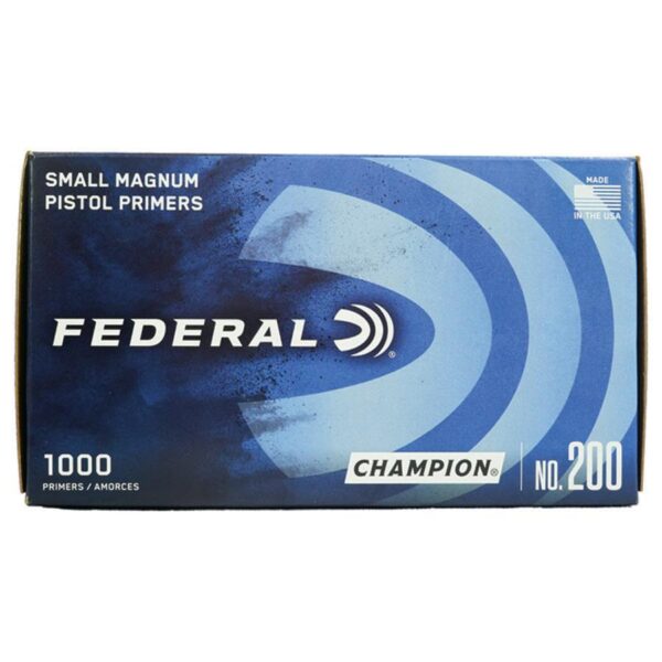 Federal Premium Champion Centerfire Primers Mag Small Pistol 1000/ct - Precision Shot Firearms