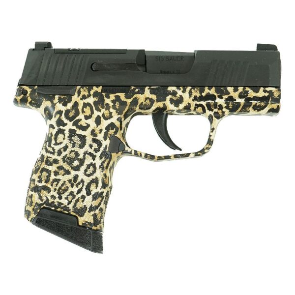 Sig Sauer "Leopard Print" P365 Optic Ready Handgun 9mm Luger 10rd Magazines(2) 3.1" Barrel X-RAY 3 Sights Manual Safety - Precision Shot Firearms