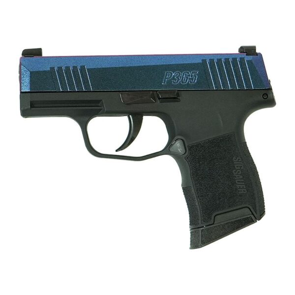 Sig Sauer Custom P365 "Mongoose Purple" Handgun 9mm Luger 10rd Magazines(2) 3.1" Barrel X-RAY3 Day/Night Sights - Precision Shot Firearms