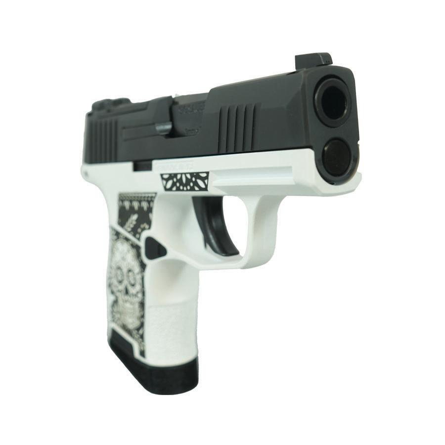 Sig Sauer "Sugar Skull" P365 Optic Ready Handgun 9mm Luger 10rd Magazines(2) 3.1" Barrel X-RAY 3 Sights - Precision Shot Firearms