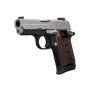 SIG P938 9MM 3IN 2-T STNLS X-RAY 3 WLNT GRP (1)6RD(1)7RD AMBI SAFETY - Precision Shot Firearms