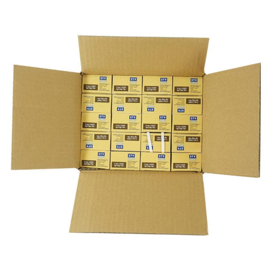 Patriot Sports Brass Case Handgun Ammunition 9mm Luger 124gr FMJ 1148 fps 1000/ct (Case of 20-50/ct Boxes) - Precision Shot Firearms