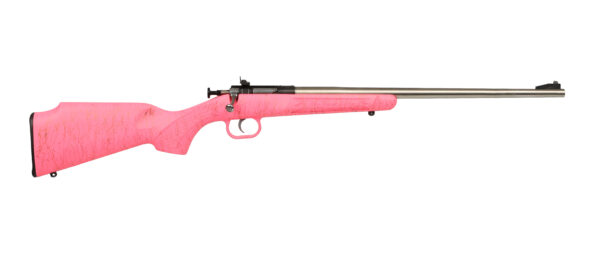 CRICKETT 22LR SS PINK/GOLD WEB, KSA2441